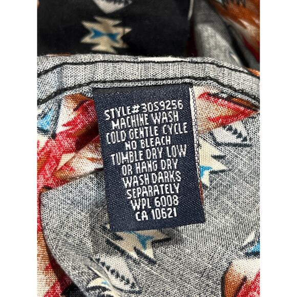 Vintage Panhandle Slim Men's Western Shirt Size L Button Down Pearl Snaps Texas - Picture 5 of 9